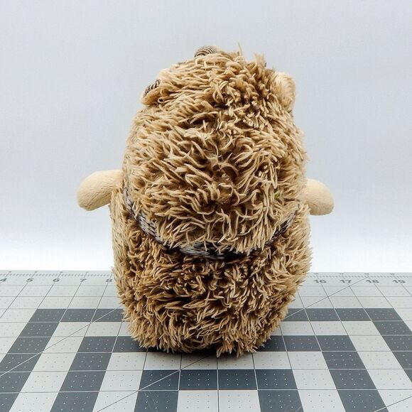 Pier 1 Imports Felix the Hedgehog Tan Stuffed Animal Plush Fall Winter Scarf - Picture 3 of 8